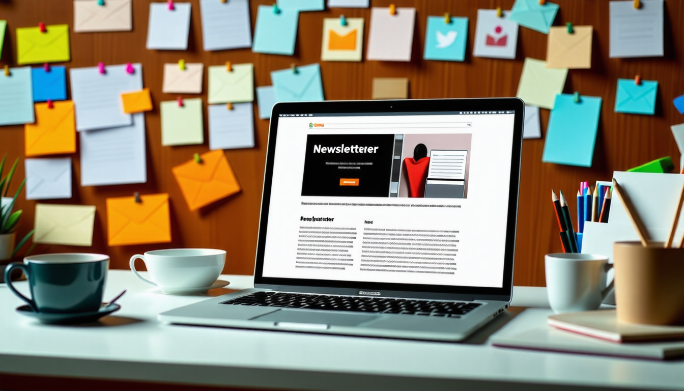 découvrez nos conseils pratiques pour créer une newsletter efficace qui capte l'attention de votre audience. apprenez à rédiger des contenus percutants, choisir le bon design et optimiser la fréquence d'envoi pour maximiser l'engagement.